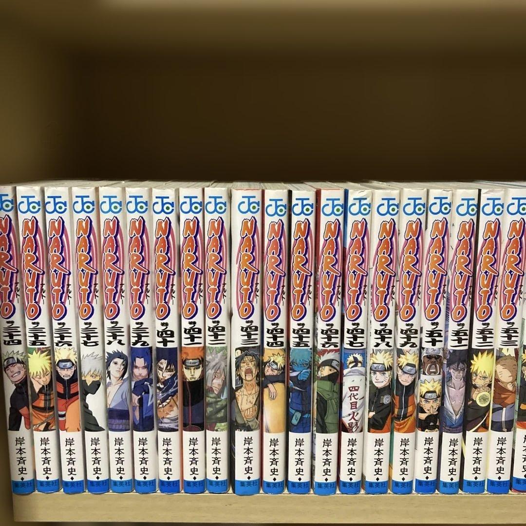 希少❗️全巻初版❗️送料無料❗️ナルト全巻1〜72巻＋外伝 岸本斉史