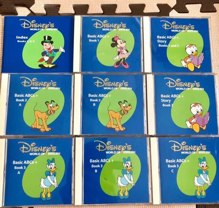 ディズニー 英語システム メインプログラム CD全35枚セット！