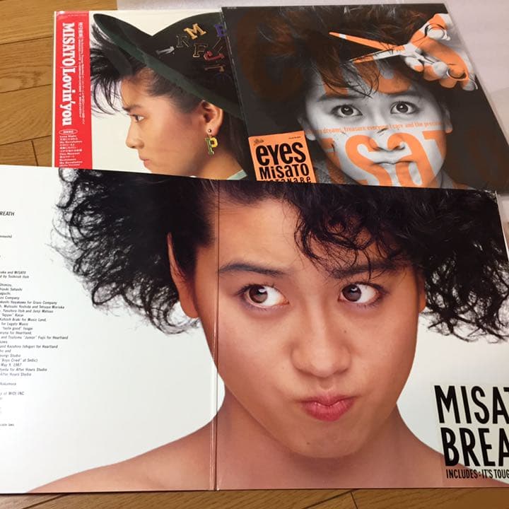 渡辺美里レコード美品