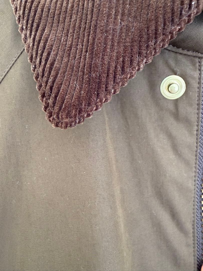 Barbour ロングコート サイズ10 オリーブ