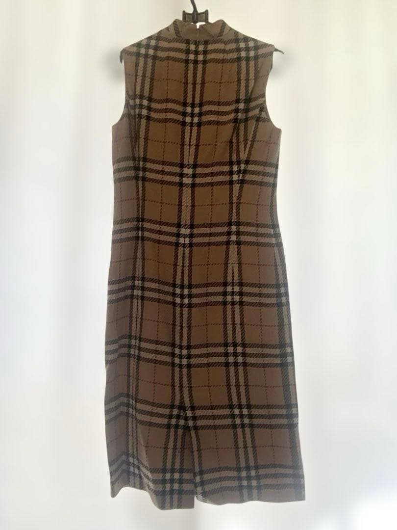 BURBERRY LONDON ノバチェック ワンピース ベージュ 38