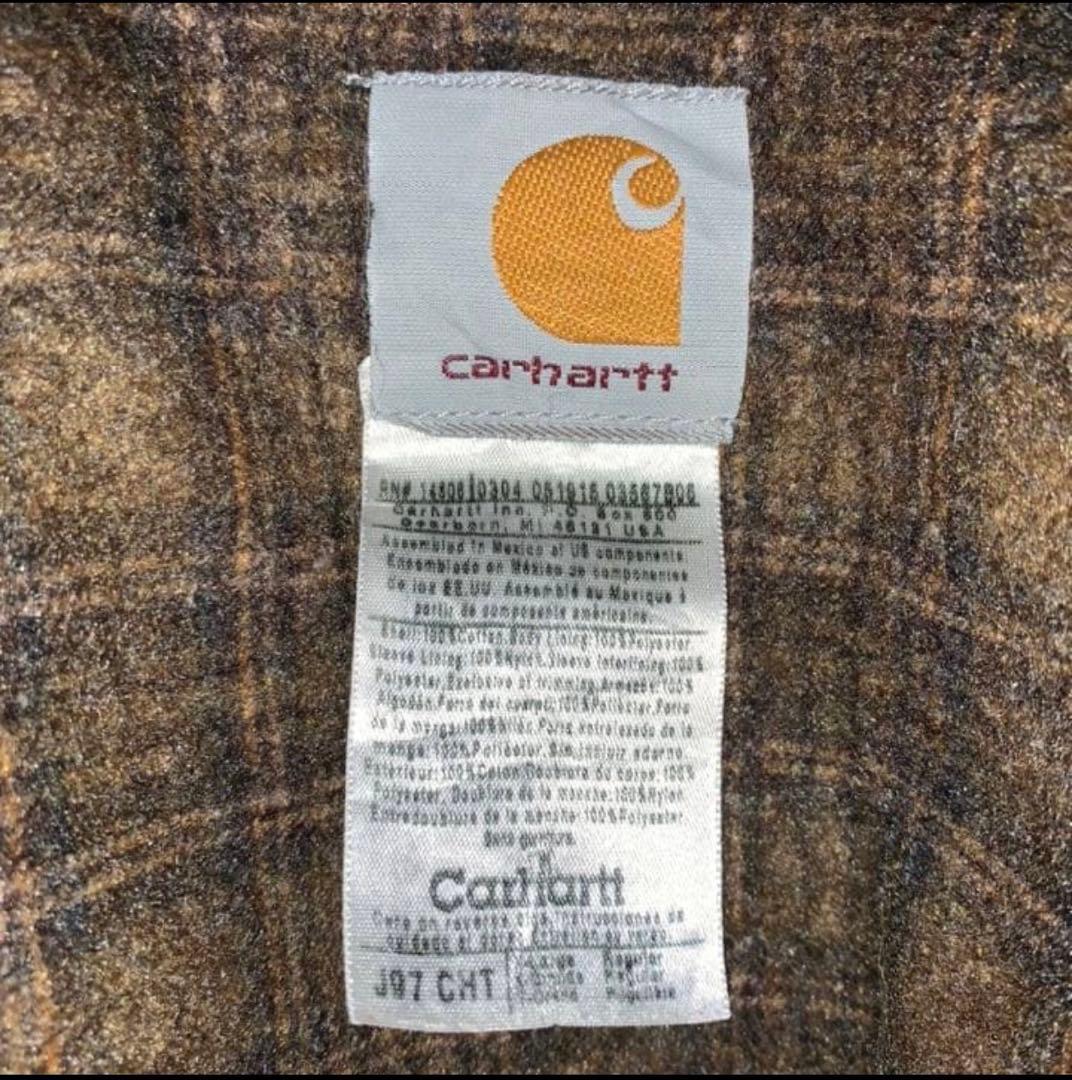 カーハート carhartt☆ロゴ　ダック　デトロイトジャケット　企業ロゴ