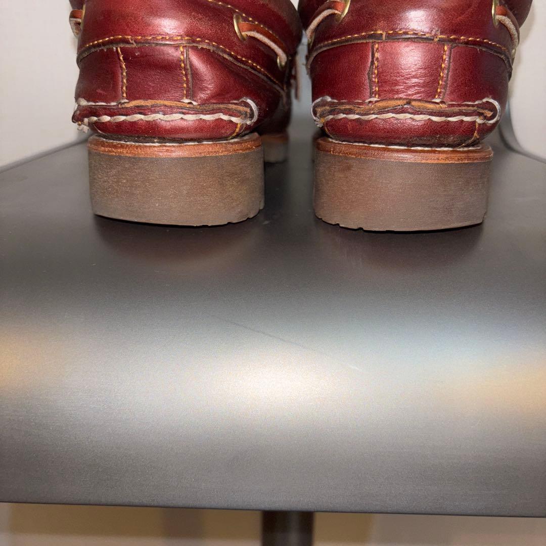 靴 Timberland 3 Eye Lug Burgundy 7w