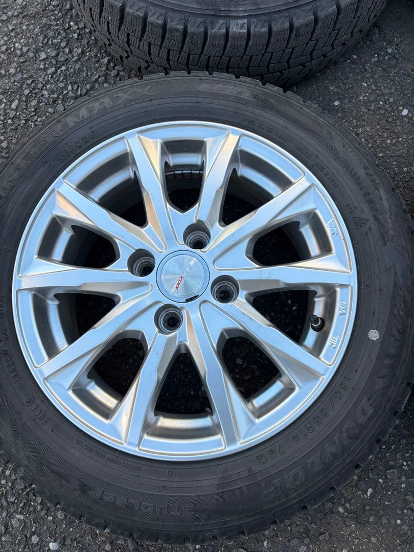 ダンロップ スタッドレス 14インチ ホイールセット タンク ルーミー