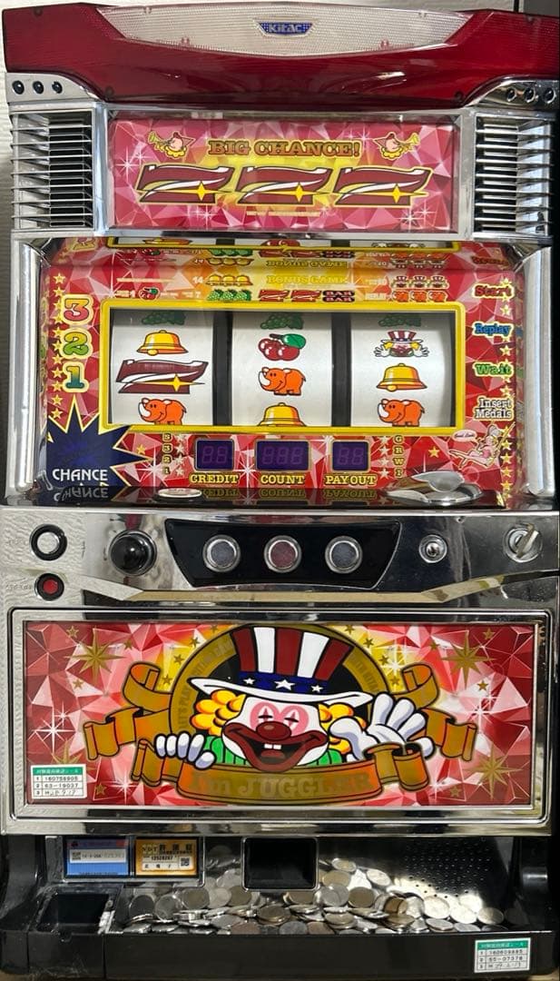 ジャグラー実機　I'm JUGGLER EX-KT