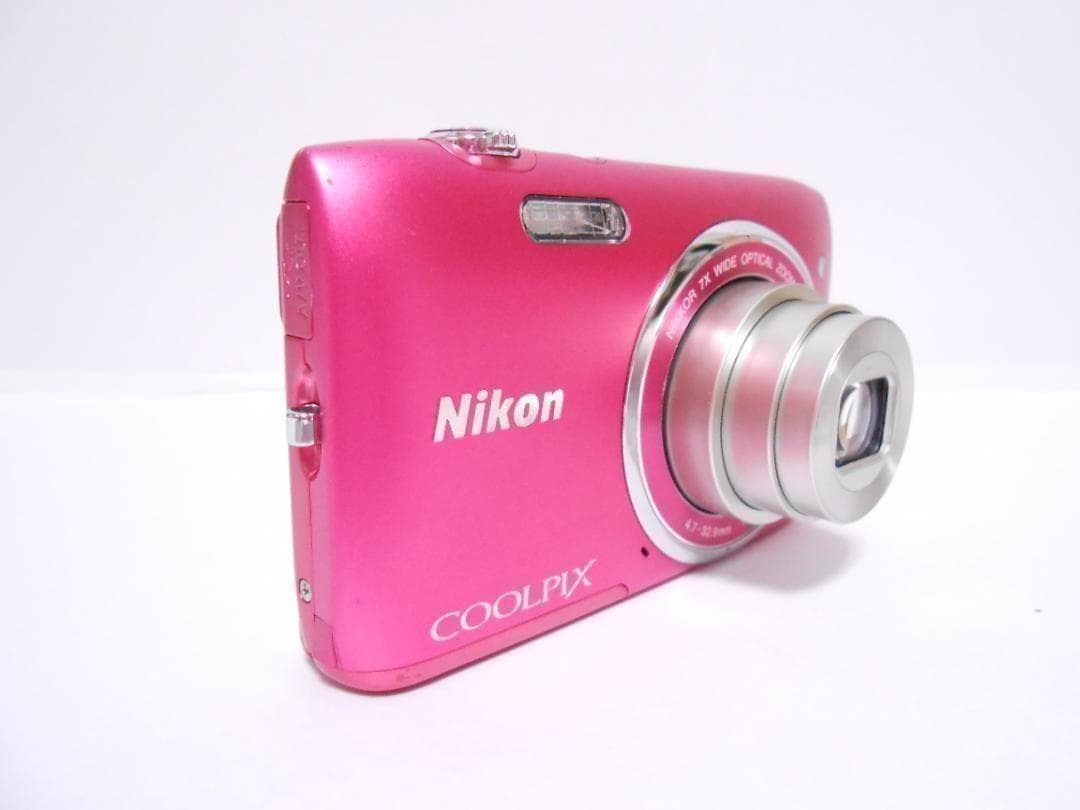 【ゆうた】　ニコン　Nikon COOLPIX S3500 ピンク