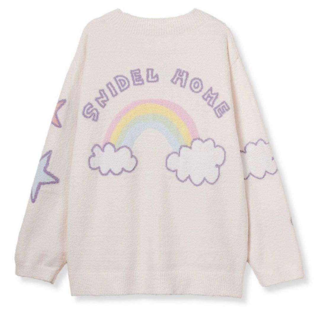 【SNIDEL×たまごっち】ニットカーディガン　みみっち