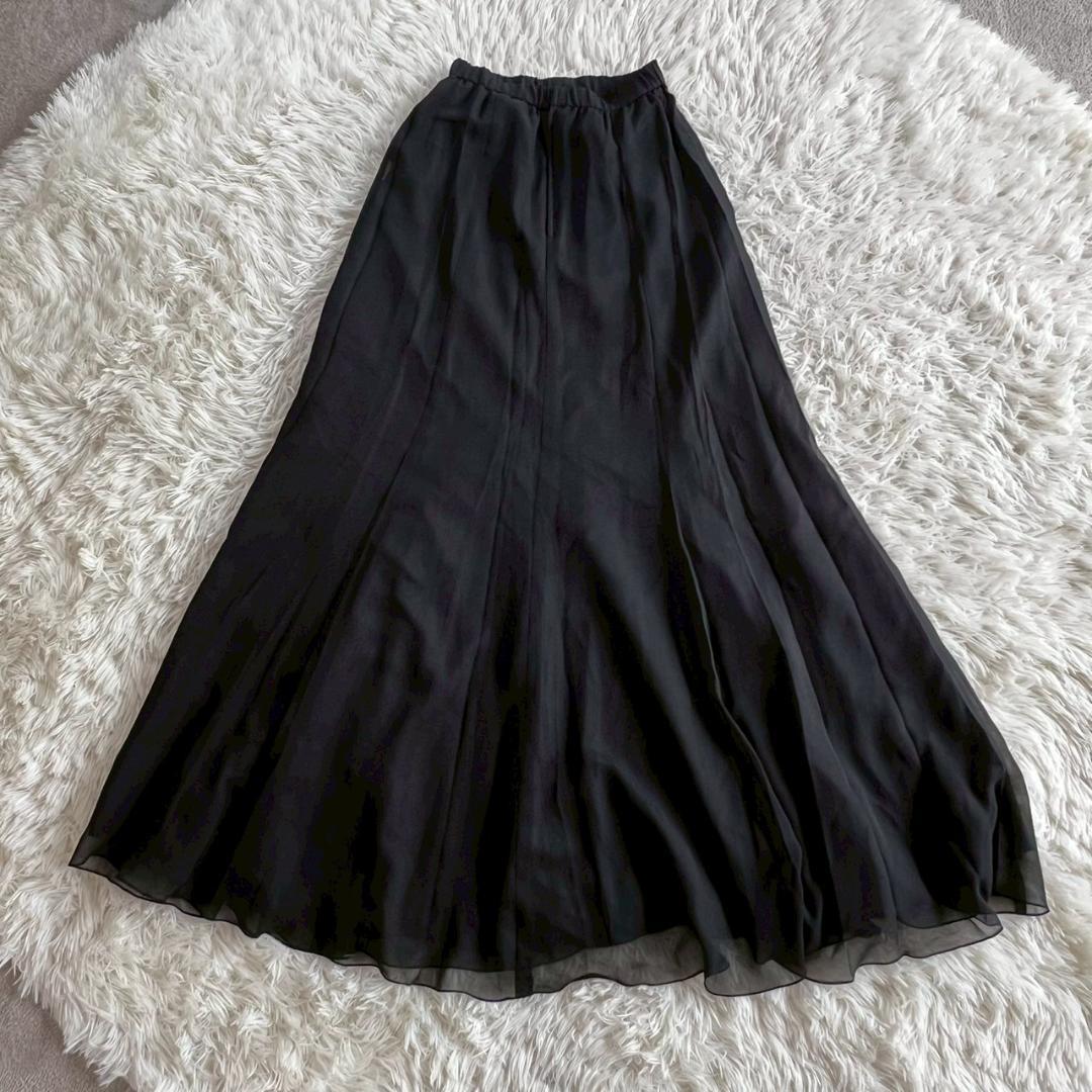 【美品】SOIR DOLCE　ロングスカート　フレアスカート　Mサイズ相当