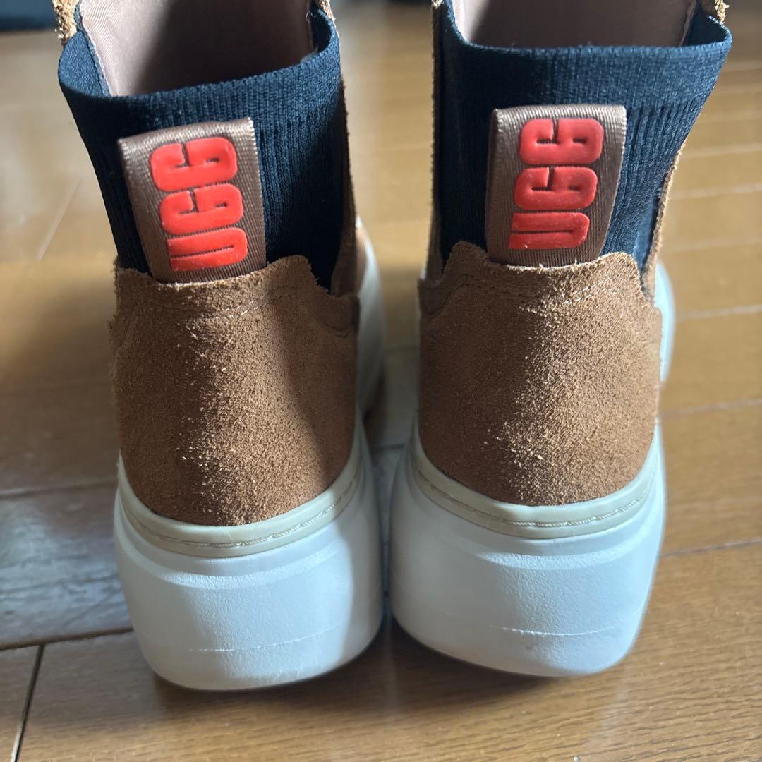 UGG ブラウン スリッポンブーツ