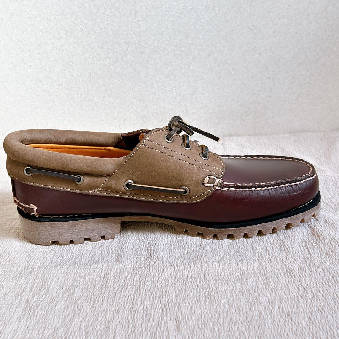 ✨未使用級✨ 【Timberland】 デッキシューズ 3eye バーガンディ