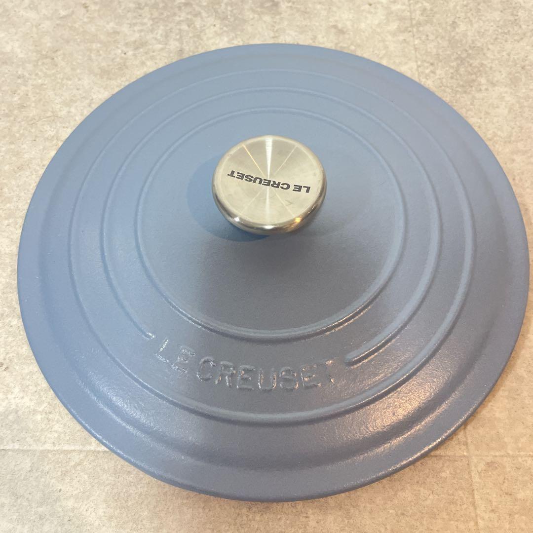 LE CREUSET ル・クルーゼ　ココット・ロンド 24cm ブルー