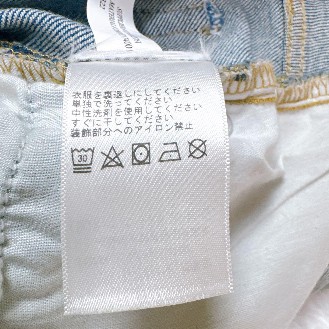 RALPH LAUREN ラルフローレン ジーンズ パッチワーク 26 新品