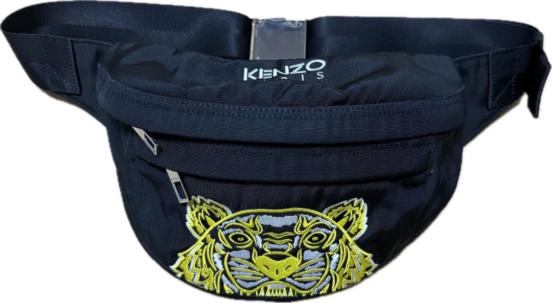 KENZO ケンゾー タイガー　刺繍　ボディバッグ 中古