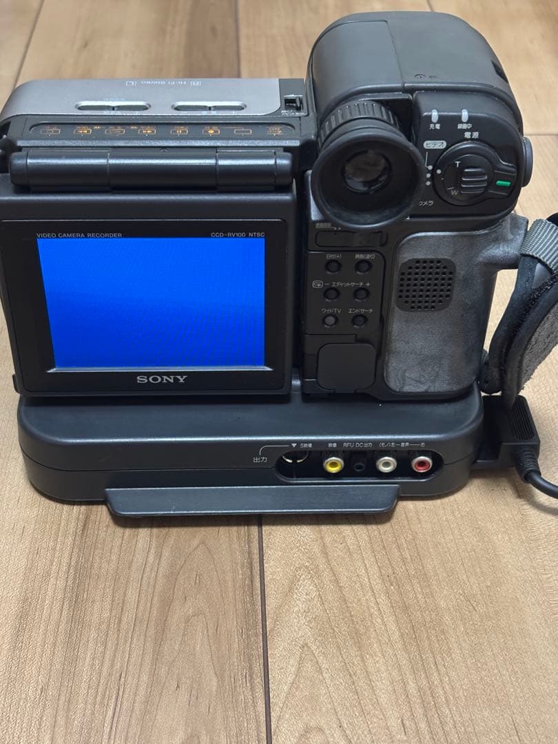 動作品 SONY ソニー 8mm テープ ビデオカメラ CCD-RV100