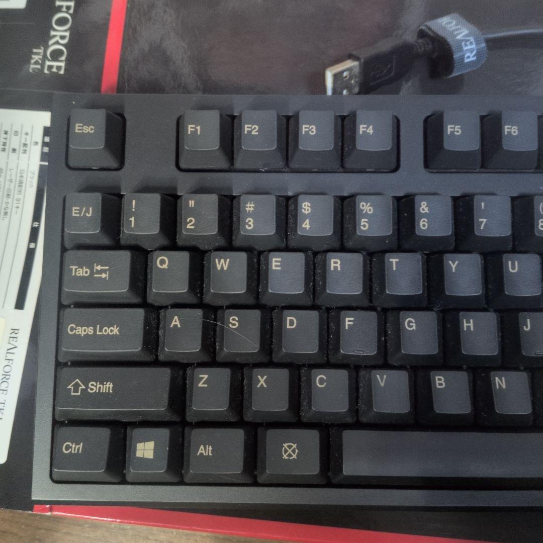 REALFORCE R2TL-JP4-BK-KP 黒 有線キーボード