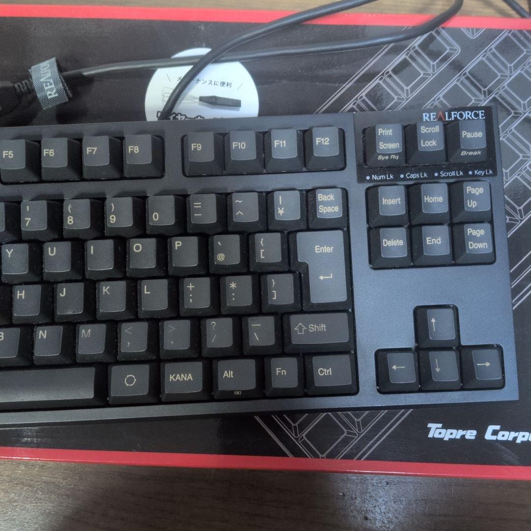 REALFORCE R2TL-JP4-BK-KP 黒 有線キーボード