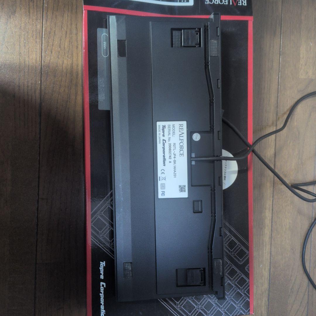 REALFORCE R2TL-JP4-BK-KP 黒 有線キーボード