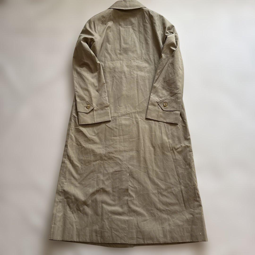 美品✨英国製 80～90s バーバリー ステンカラーコート 軽め　ノバチェック