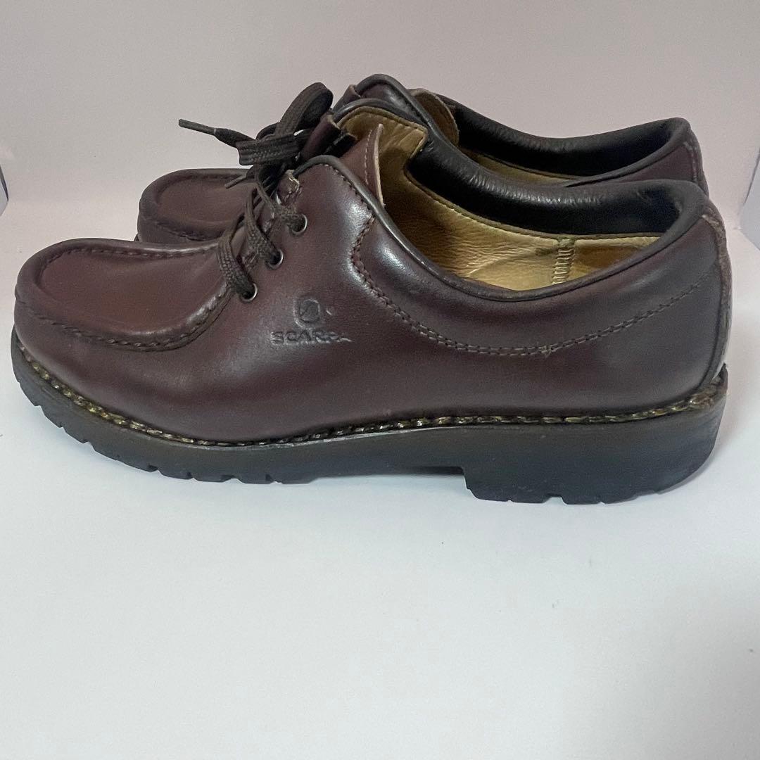 【レア】scarpa ガルミッシュ チロリアンシューズビブラムソール イタリア製