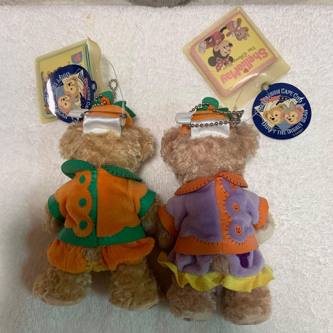 ディズニー　2009年ハロウィン　ダッフィーシェリーメイ　ぬいぐるみセット