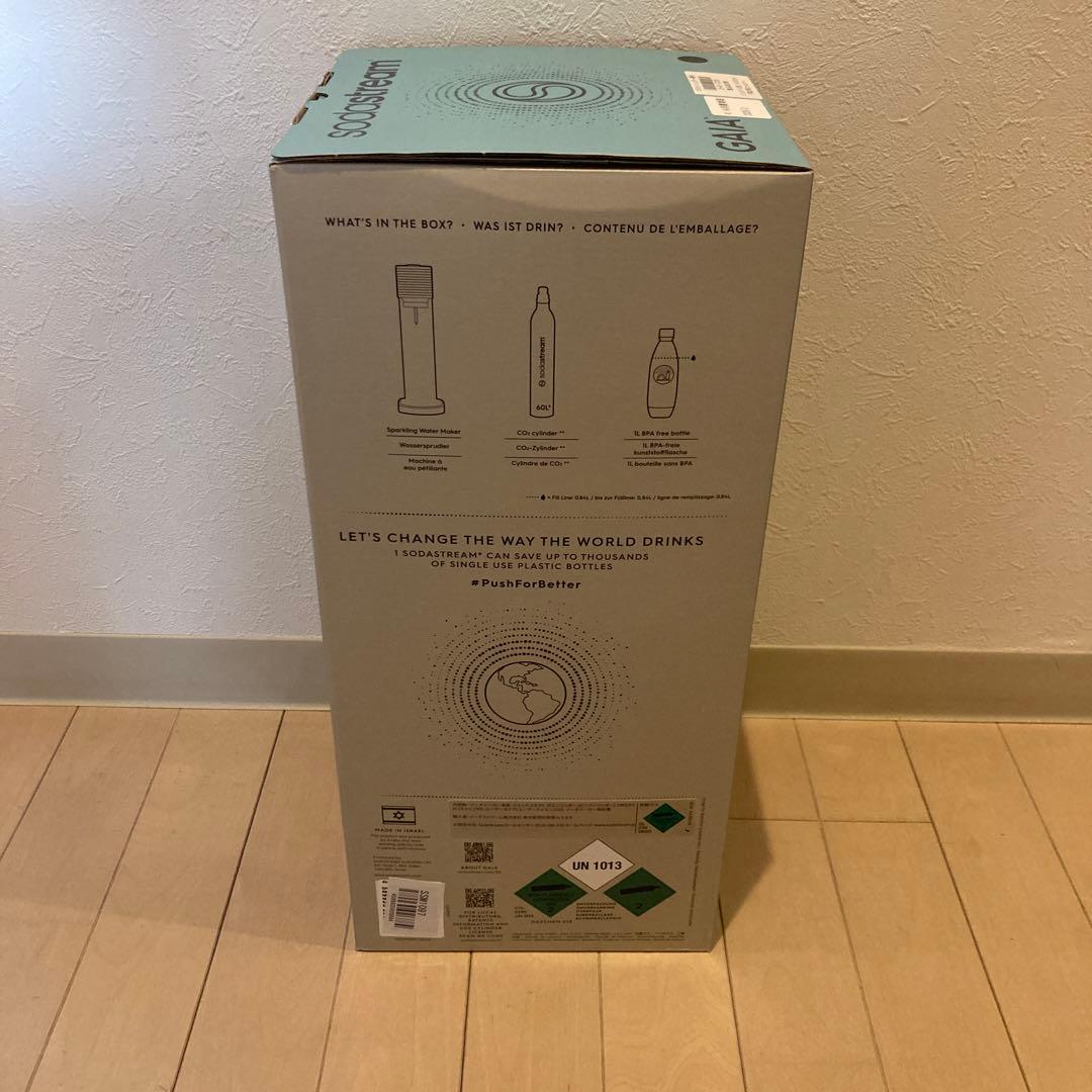 sodastream GAIA 炭酸水メーカー ブラック　新品