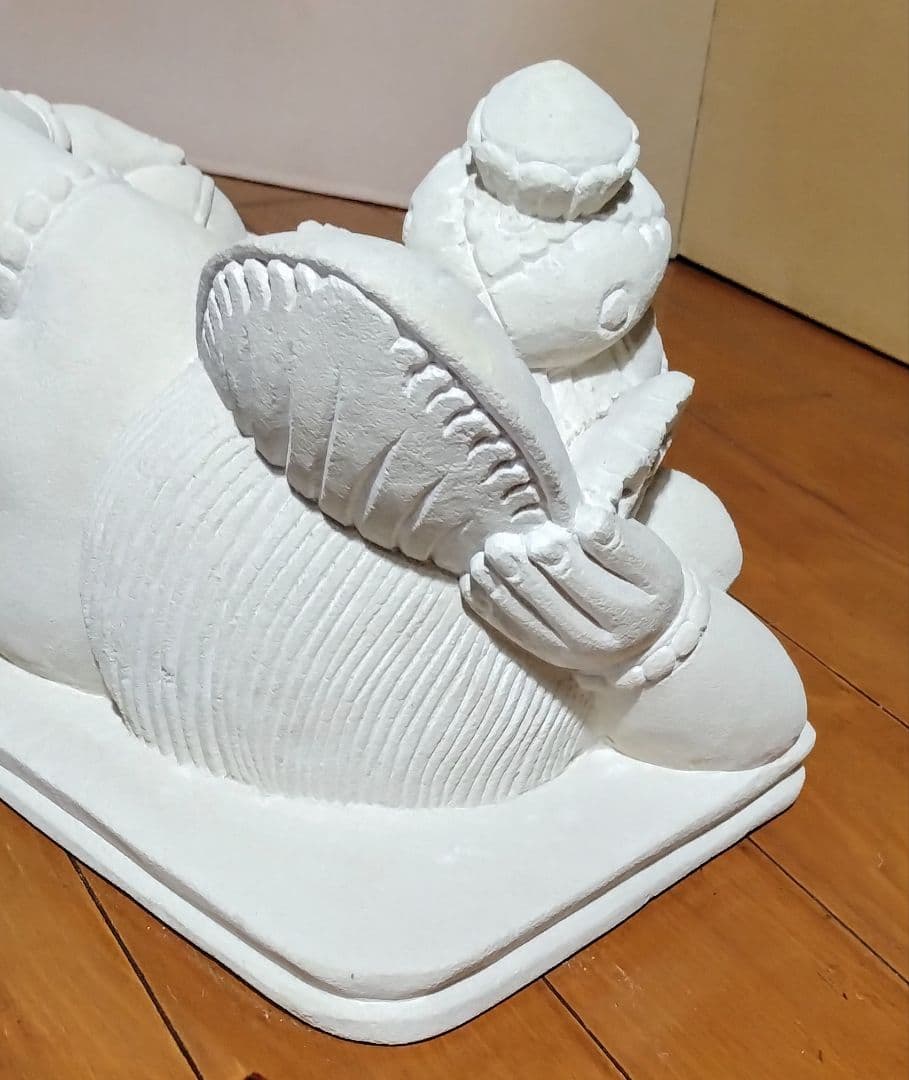 バリゾウの石像 パラスストーン手作り彫刻 高さ22cm重量12.5kg 置物