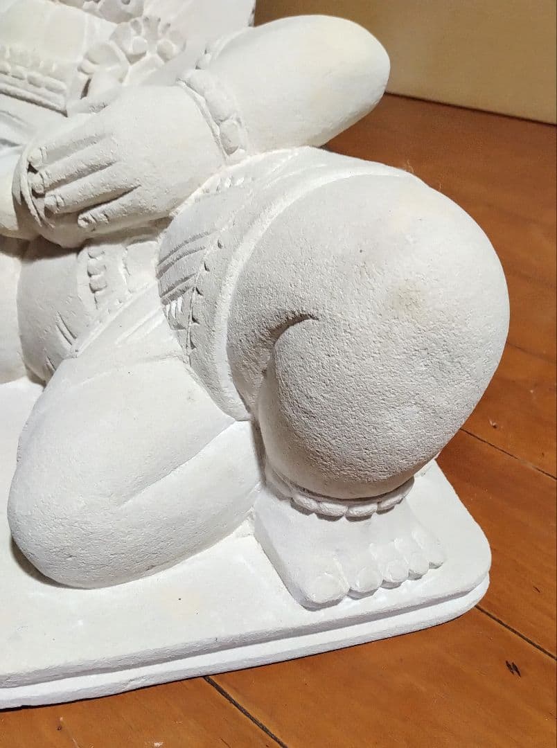 バリゾウの石像 パラスストーン手作り彫刻 高さ22cm重量12.5kg 置物