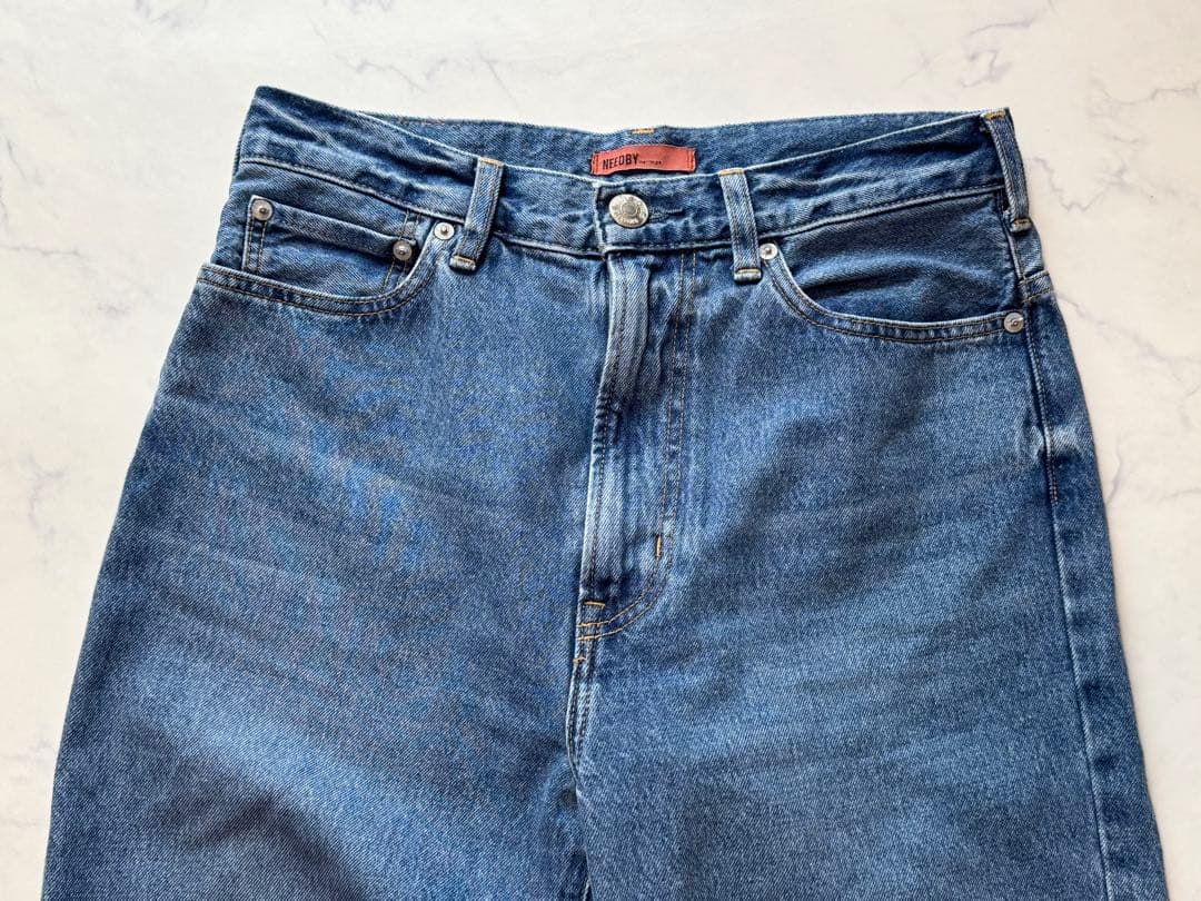NEEDBY heritage TONY テーパードデニム