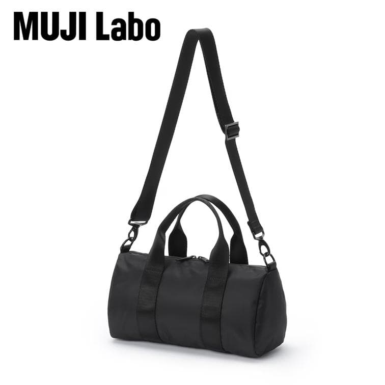 【新品未使用】MUJI Labo 再生ナイロンミニボストンバッグ