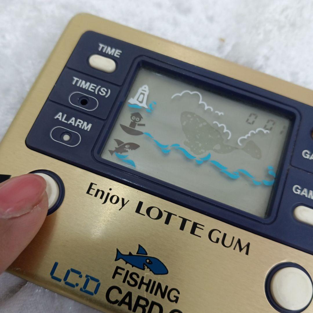 フィッシング　激レア　ロッテ景品　学研　ゲームウォッチ