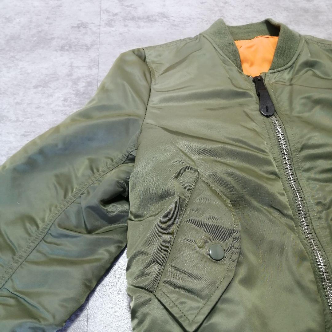 ALPHA INDUSTRIES MA-1 フライトジャケット リバーシブル