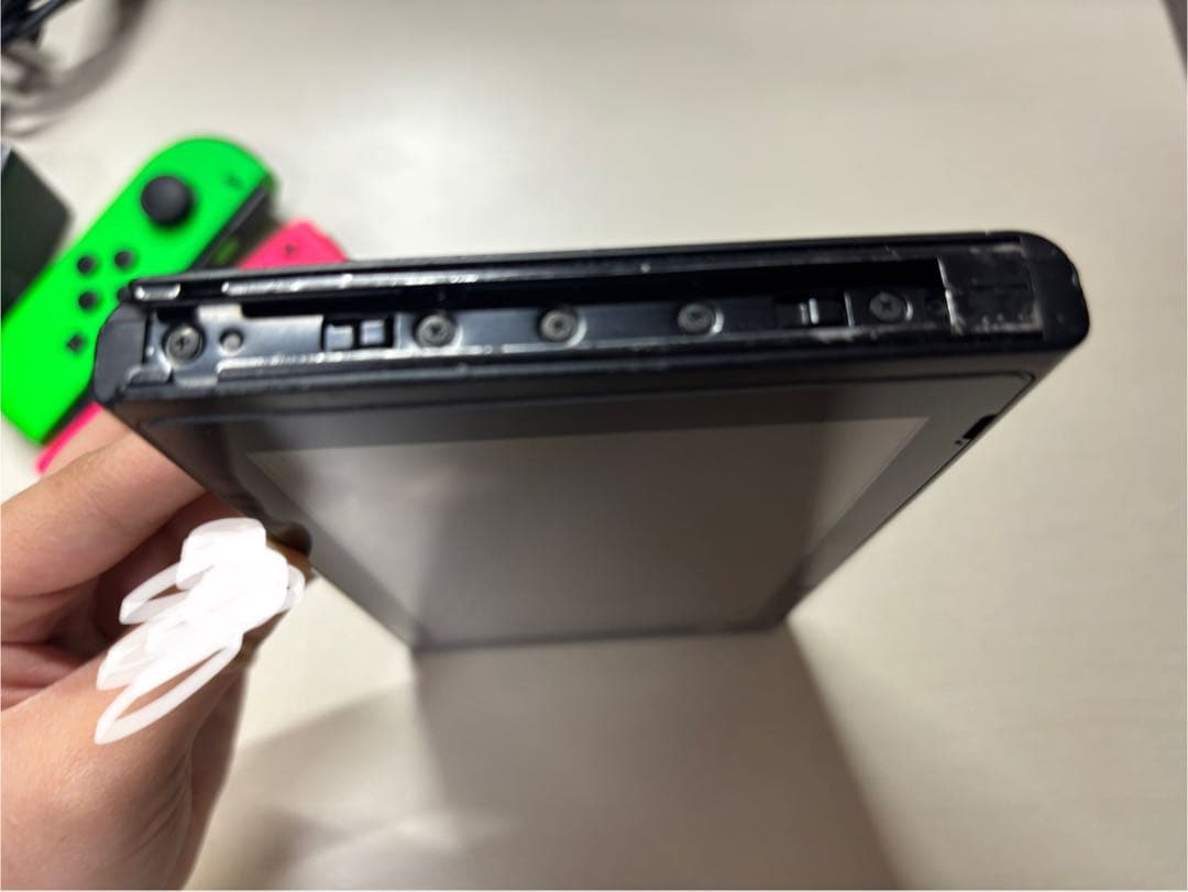 Nintendo Switch本体ネオピンク充電器　USBメモリ付き
