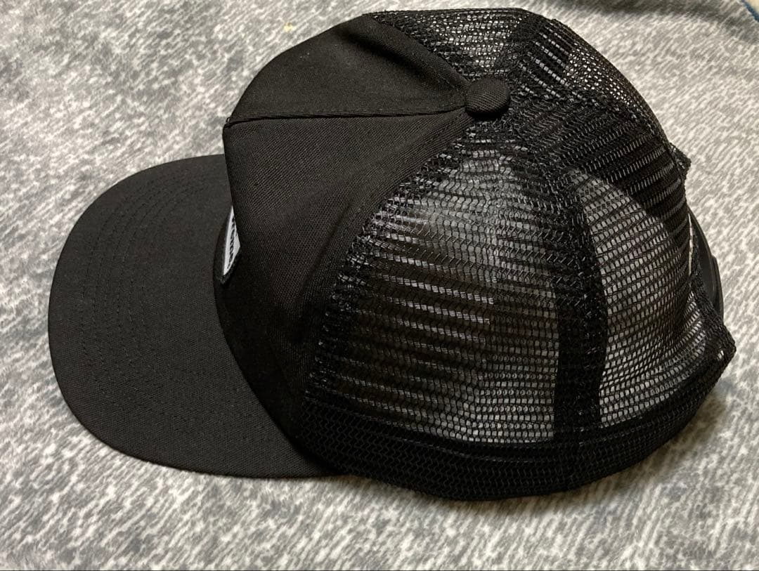 Supreme Cancho Mesh Black 5-Panel キャップ