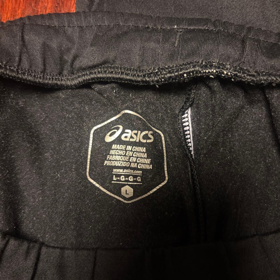 asics ジャージ上下セット L ホワイト/ブラック