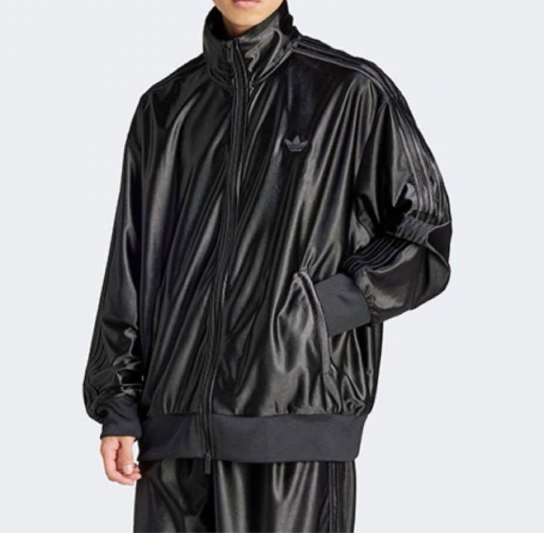 【新品_上下セット】adidas FIREBIRD上下セット黒 3XLげんじ