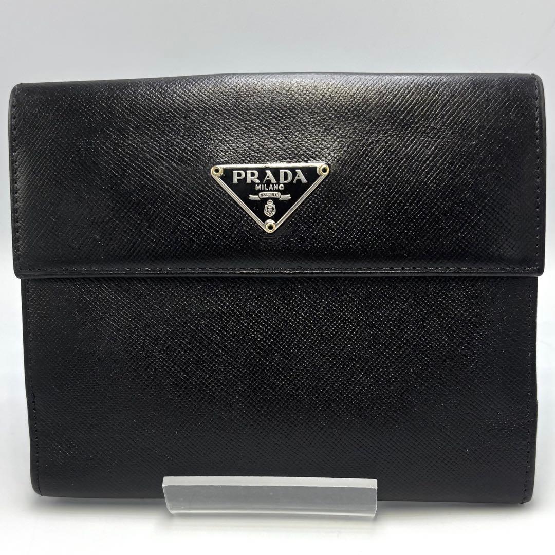 hiro　　PRADA プラダ サフィアーノ レザー カードケース
