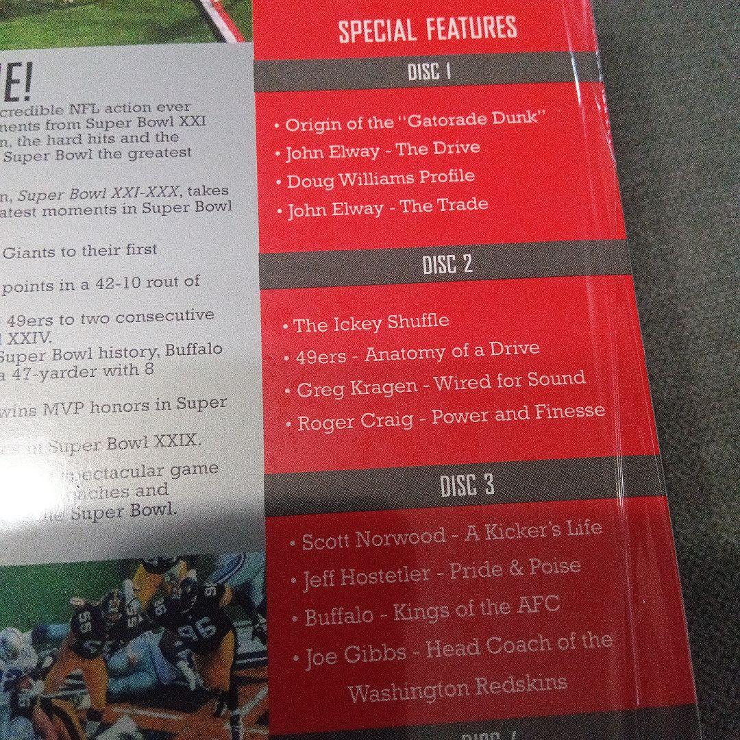スポーツ・フィットネス NFL Super Bowl XXI-XXX DVD Collector's