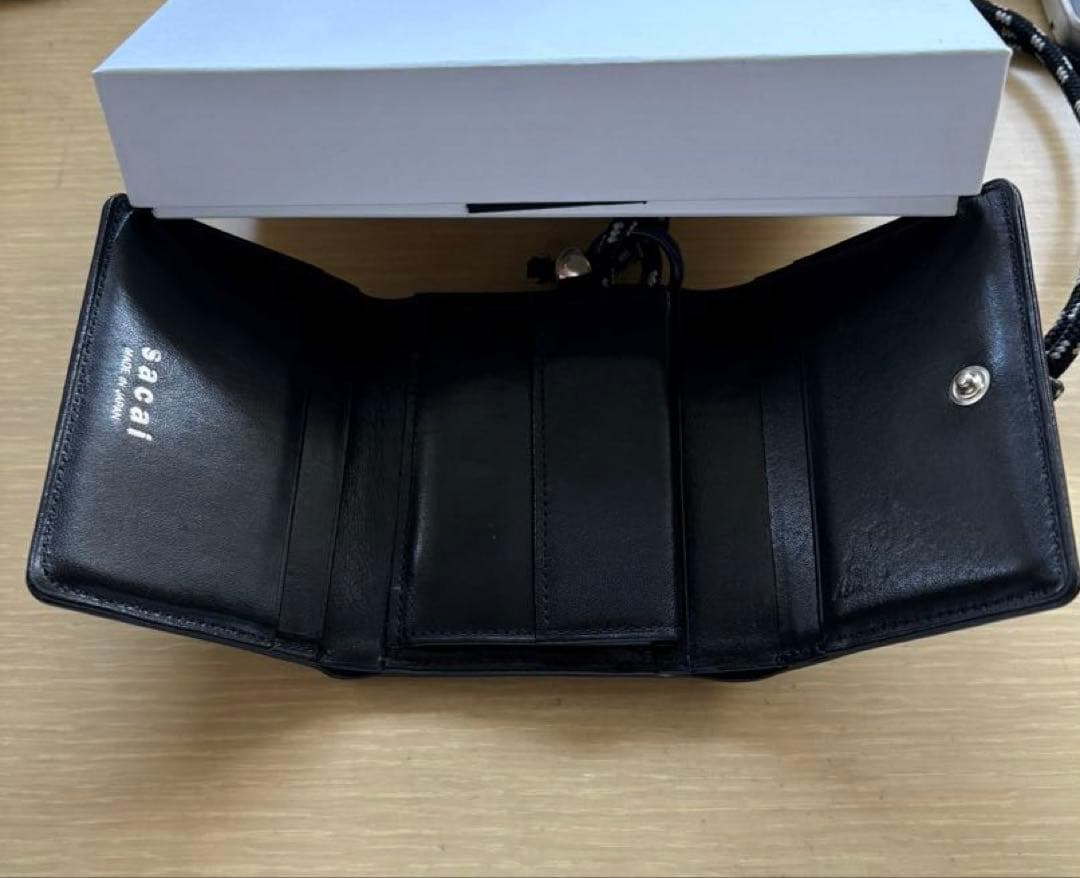 【美品•箱付】Sacai x Porter Wallet サカイ ポーター 財布