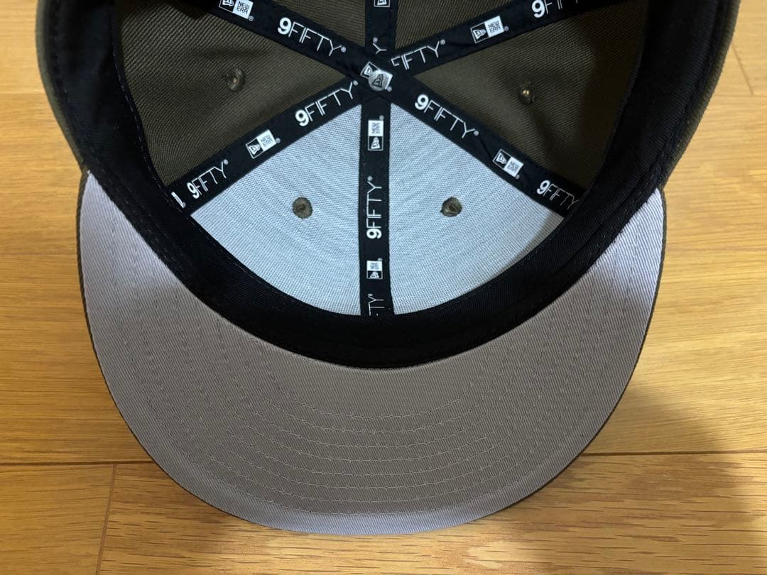 New Era × Schott コラボ 9FIFTY スナップバック Bロゴ