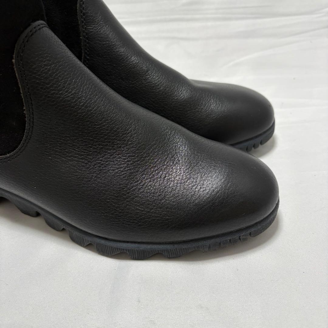 極美品 Giano Valentino レディース　ブーツ 25.5 黒　本革