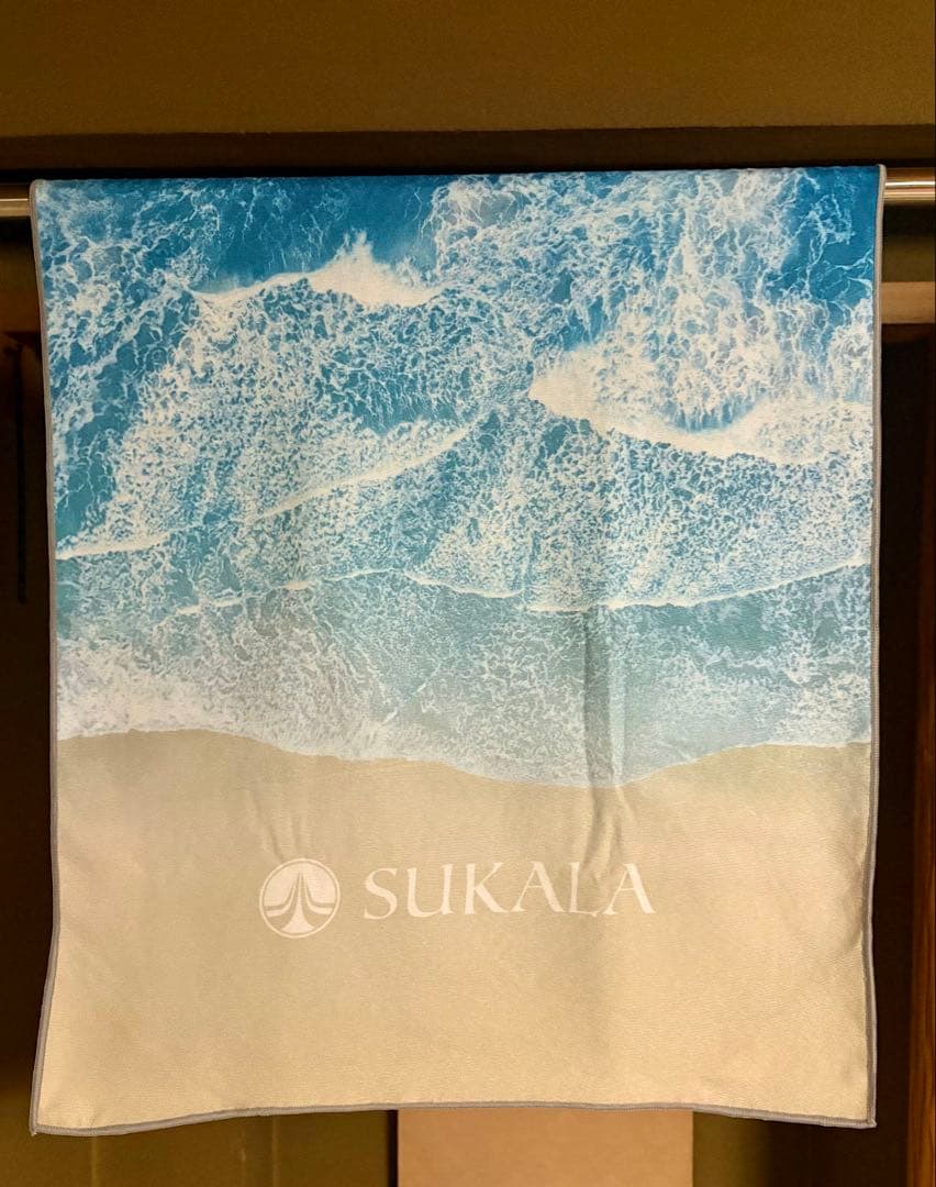 【限定柄】SUKALA プリントヨギラグ ヨガマット LAVA シーサイド 美品
