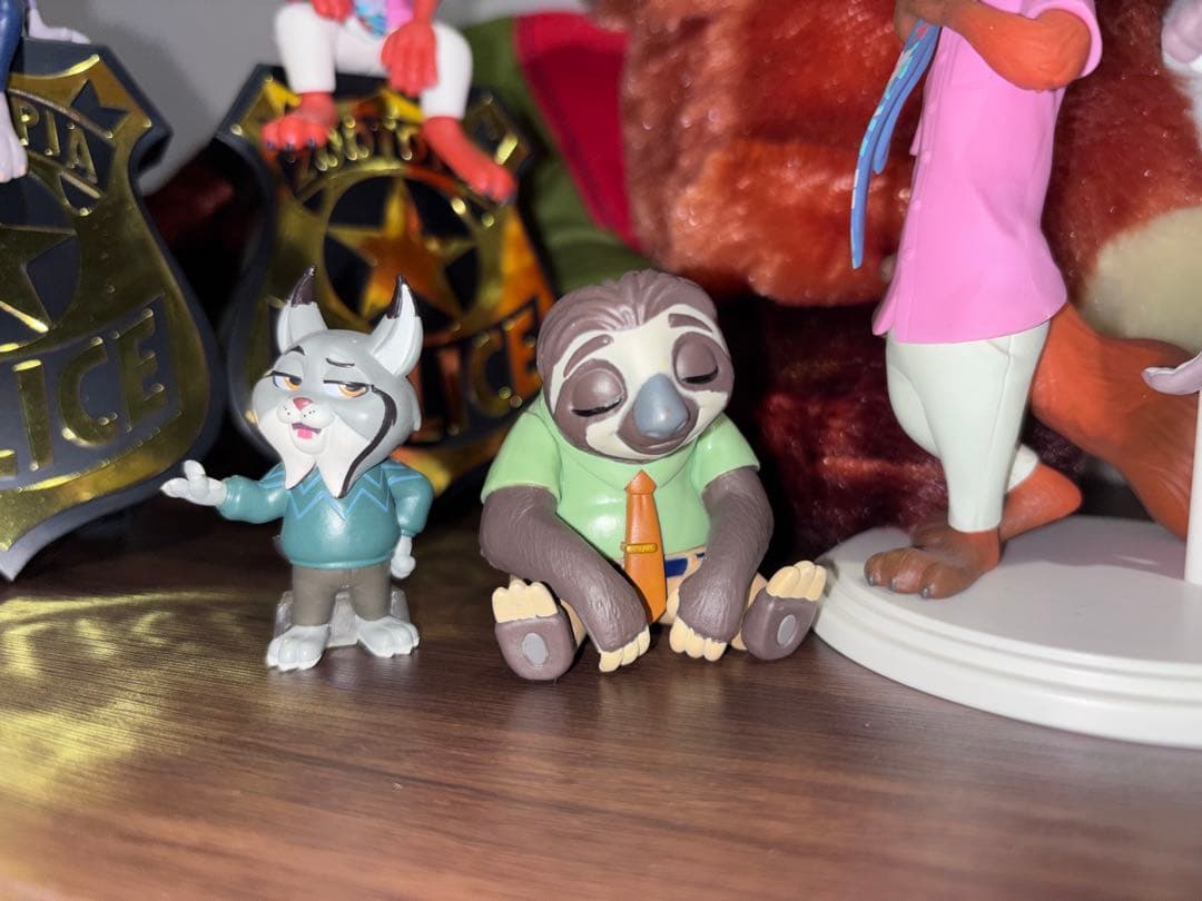 ズートピア フィギュア まとめ売り ニック＆ジュディ BIGぬいぐるみ　ナムコ