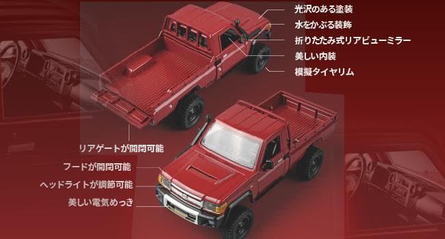 トヨタ 大型 ラジコン 36CM 子供向け ラジコンカー トラック オフロード