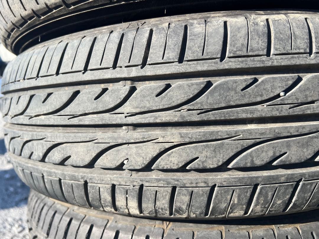 ダンロップ　デジタイヤ　ec202 175/65r15 23年製　バリ山
