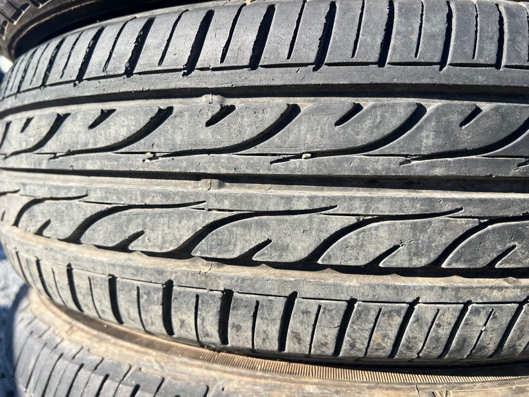 ダンロップ　デジタイヤ　ec202 175/65r15 23年製　バリ山