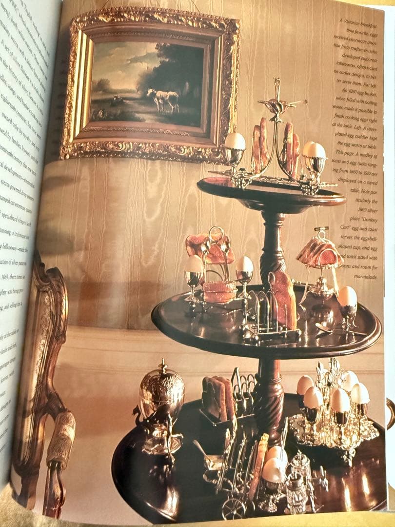 Antiques for the Table 洋書　古書