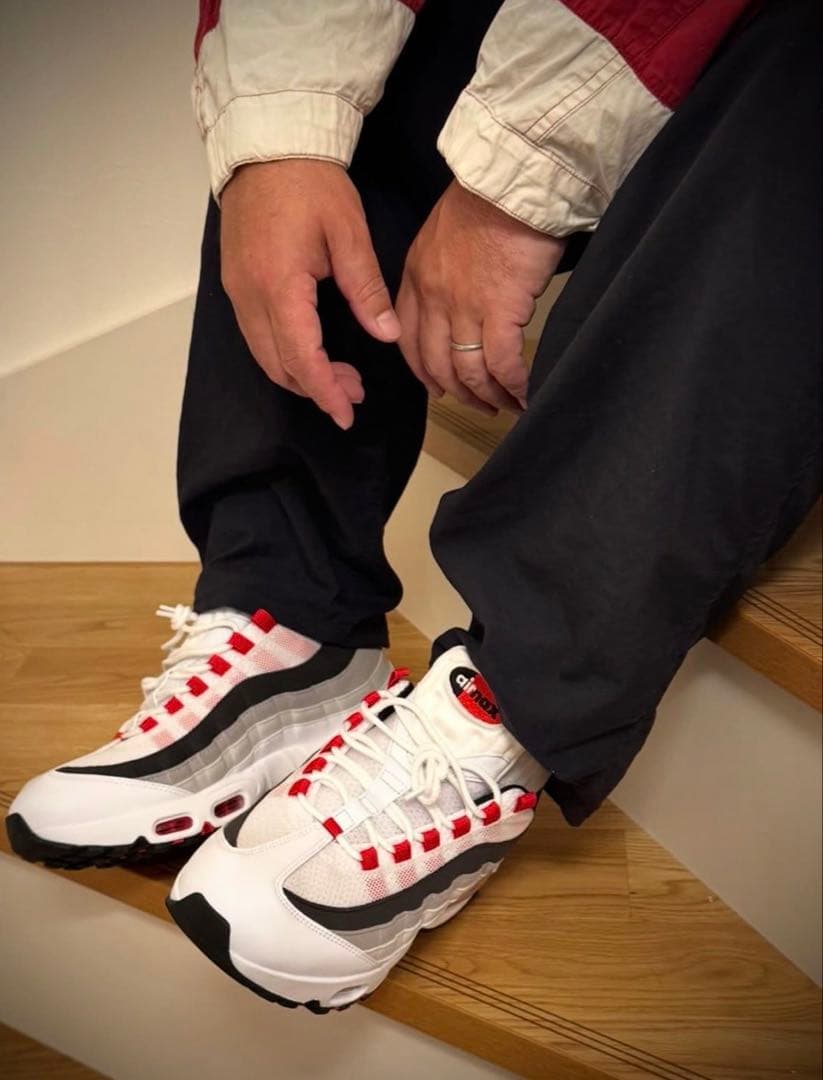 AIR MAX 95 BIG BUBBLE comet 赤グラデ