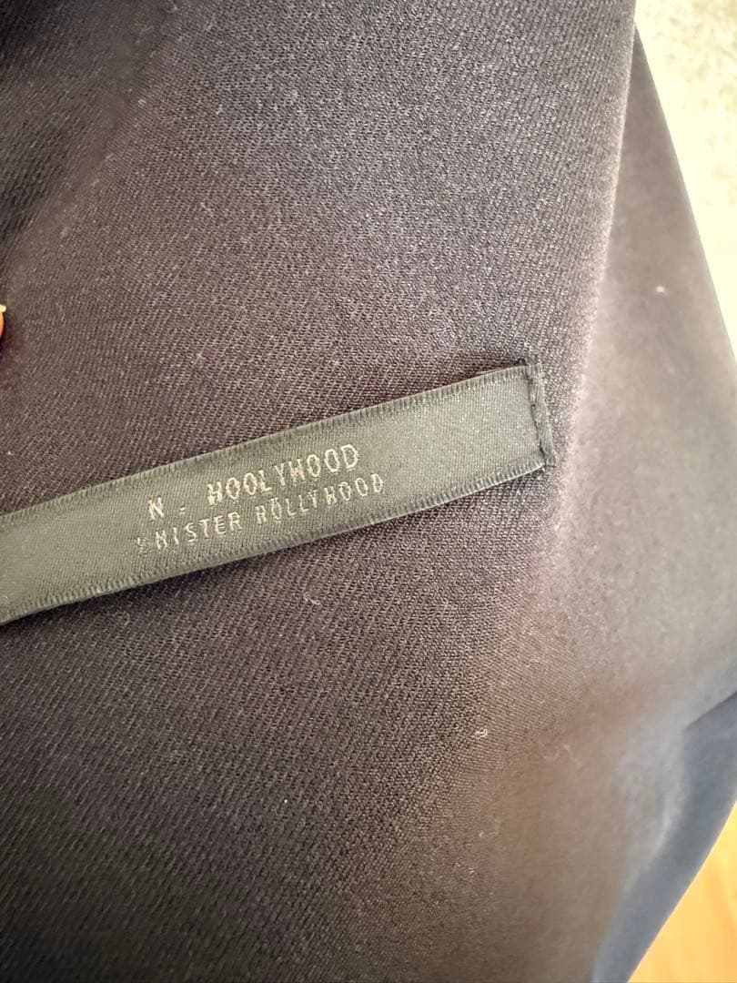 黒 テーラードジャケット N.HOOLYWOOD