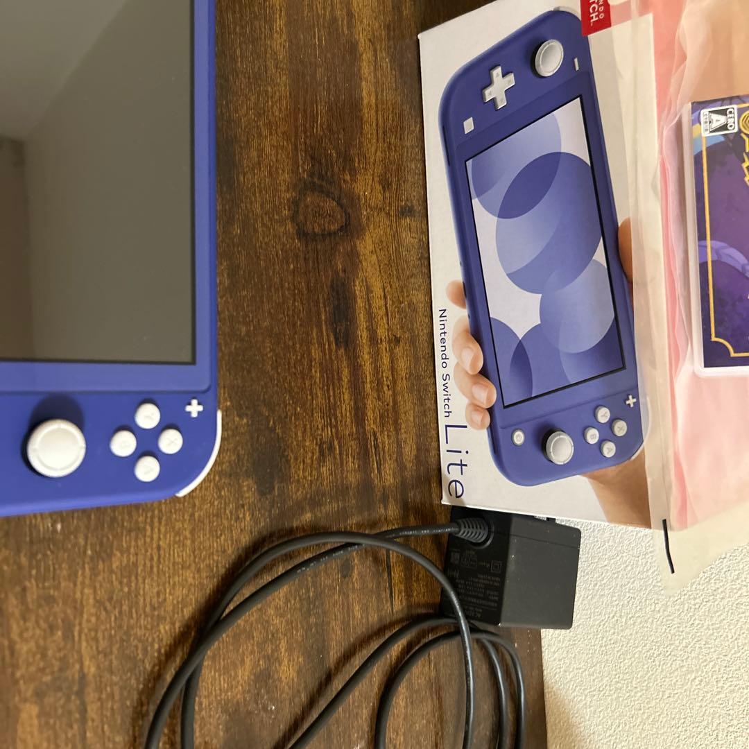 Nintendo Switch Lite パープル 本体とソフト付き