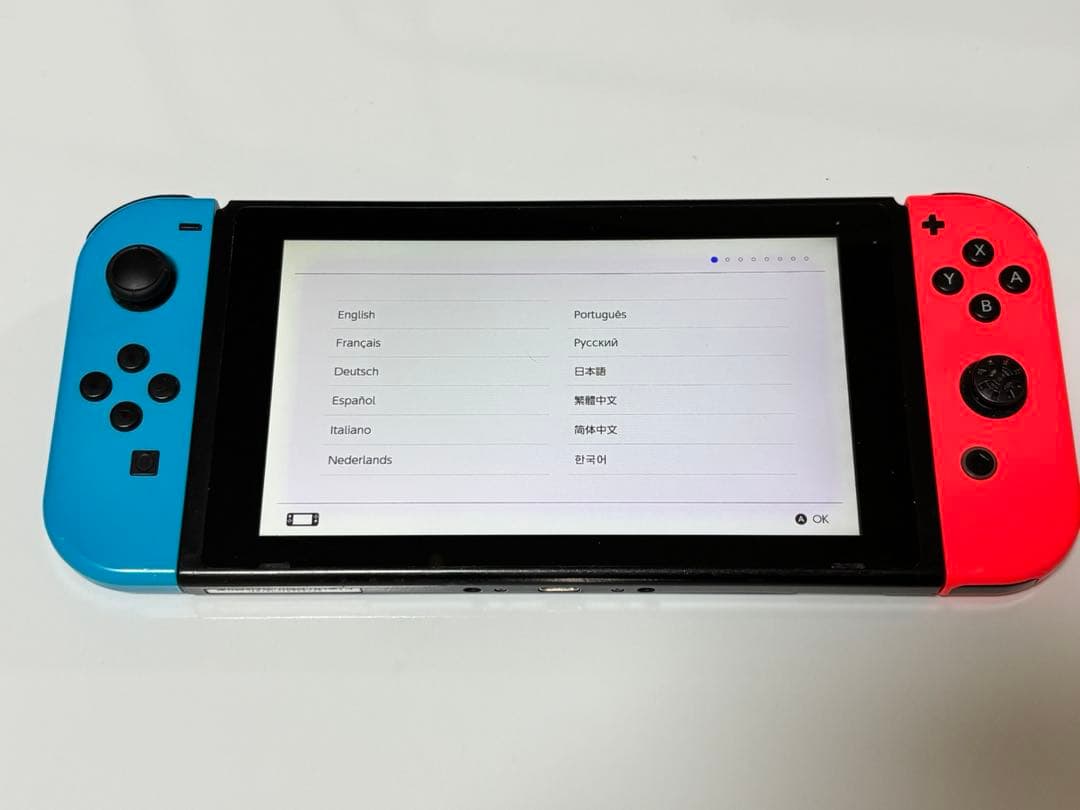 Nintendo Switch 本体　赤/青　セット